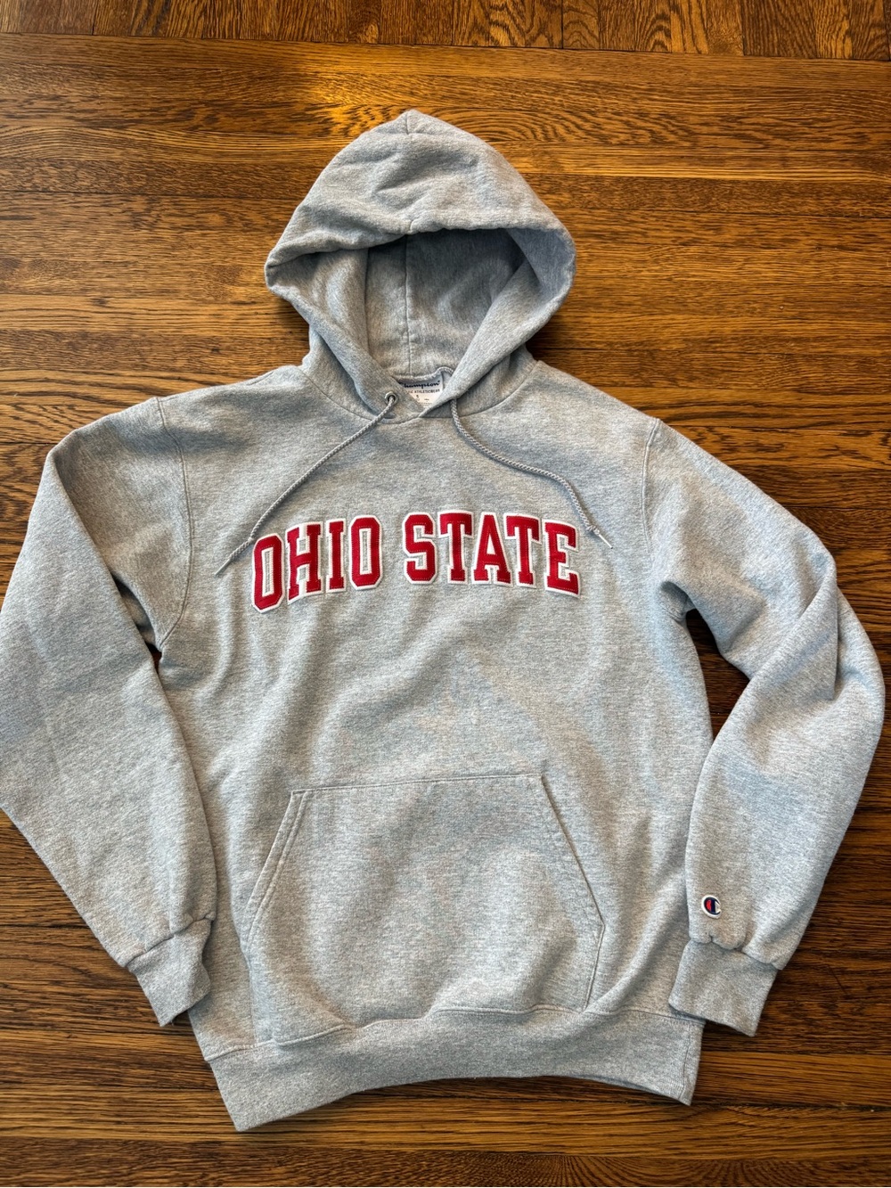 Ohio State Buckeyes (Champion) Ohio State Gray Pullover Hoodie